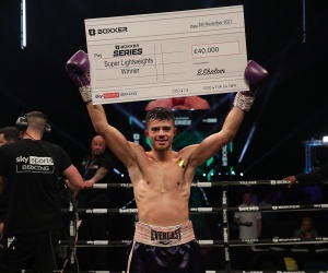 Cori Gibbs wins three fights in one night to scoop up £40k prize in BOXXER Super-Lightweight tournament boxrec undefeated