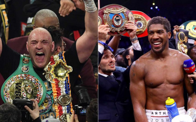 Tyson Fury vs Anthony Joshua: Broadcaster's wrestle for TV rights but deal close with Sky and BT touted in UK, Boxrec, Undisputed, Heavyweight, Sky Sports, DAZN, BT Sport, Matchroom Boxing