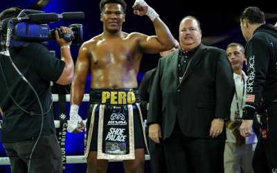 Unbeaten rising heavyweight star Dainier “The Fear” Pero KOs Jose Mario Tamez in one watch full fight highlights boxrec wiki world rankings amateur career record