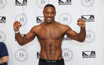Dan Azeez gets back to winning ways in comeback fight glasgow boxrec scotland st andrews sporting club watch full fight highlights bahadyr karamir