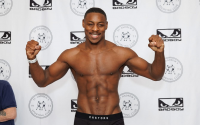 Dan Azeez gets back to winning ways in comeback fight glasgow boxrec scotland st andrews sporting club watch full fight highlights bahadyr karamir