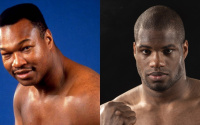 Frank Warren compares heavyweight sensation Daniel Dubois with all-time great Larry Holmes