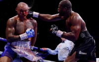 Daniel Dubois stopped Fabio Wardley in the penultimate round after climbing off the canvas twice