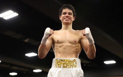 Stanford University student and middleweight prodigy Dante Kirkman secures another pro victory amateur boxer fight time date tv channel youtube highlights watch