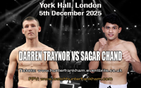 Darren Traynor vs Sagar Chand added to Hunter-Frankham card boxrec york hall rich energy tickets how watch live player+ ppv tv channel stream links results boxrec