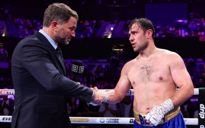 Dave Allen discusses plans to finish his career on a UK tour and the British title richard riakporhe david adeleye jeamie tkv eddie hearn british title wiki boxrec career earnings