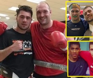 Dave Allen reveals which heavyweight pays the most for sparring partners earnings paid wages for one week aj anthony joshua wladimir klitschko tyson fury morecombe oleksandr usyk white rhino boxrec