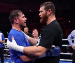 Arslanbek Makhmudov won a lopsided decision agaist Dave Allen, now he wants Anthony Joshua
