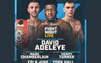 David Adeleye Mark Chamberlain vs Henry Turner Queensberry York Hall on Friday June 9 BT Sport Royston Barney-Smith boxrec ben carl fail twins Josh Frankham Tommy Fletcher Ezra Taylor