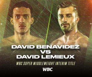 Virtual press conference quotes: David Lemieux says he has the style to hurt David Benavídez fight time date tv channel interim boxrec who wins and why prediction oddschecker watch uk us america mexico