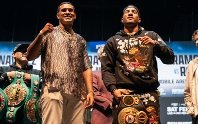 Mirco Cuello and Yoenli Feliciano Hernandez to open David Benavidez vs David Morrell Jr. event boxrec results how to watch fight time ringwalks preview predictions
