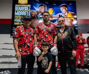 David Benavidez workout quotes david morrell jr. what has been said quotes watch press conference training trainer dad sr jose boxrec wiki