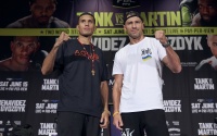 David Benavidez has respect for Oleksandr Gvozdyk after some great sparring sessions together final press conference quotes boxrec wiki how to watch oddschecker bettings odds bets predictions