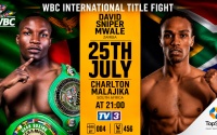 Fired up David Sniper Mwale aims to defend WBC International bantamweight title boxrec wiki how to watch South Africa