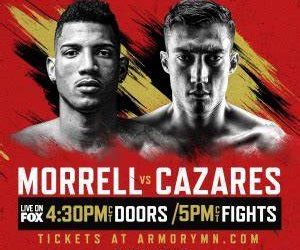 WBA Super Middleweight Champion David O. Morrell Jr. battles unbeaten challenger Mario Cázares on June 27 fox sports app ringwalks predictions who wins how to watch channel number