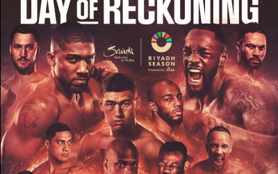 anthony joshua AJ deontay bronze bomber wilder joseph parker otto wallin riyadh saudi season queensbury frank warren december 23rd heavyweight WBC superfight 