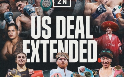 Matchroom boxing DAZN extand broadcast deals in the US and Mexico three years tv channel app next fight eddie hearn promoter Joseph Markowski CEO North America DAZN Group
