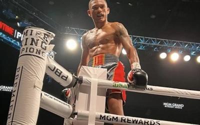 Demler Zamora III delivers striking KO against Jesus Abel Ibarra boxrec fight time date tv channel watch full higlights youtube