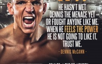 Dennis McCann feels stronger than ever and promises Joe Ham will 'feel the power' boxrec tickets o2 arena how to buy watch fight highlights commonwealth title frank warren bt sport