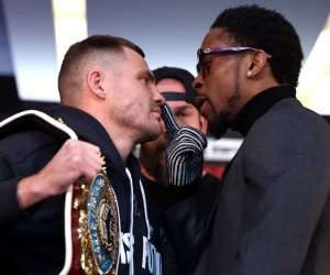 Denys Berinchyk vs Keyshawn Davis press conference notes 875 amateur street bouts fights bare knuckle boxing trainer coach ukraine wiki boxrec amateur professional boxing record