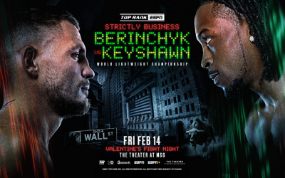 Denys Berinchyk to defend WBO lightweight crown against Keyshawn Davis title preview predictions espn bob arum how to watch ringwalks