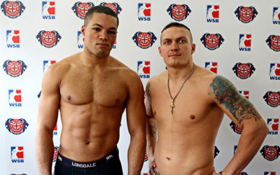 Frank Warren reveals talks are underway for interim WBO clash between Oleksandr Usyk and Joe Joyce