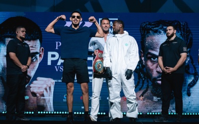 Diego Pacheco has one eye on world title fight ahead of Immanuwel Aleem clash eddie hearn matchroom boxing buddy mcgirt