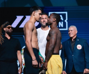 Diego Pacheco vs Immanuwel Aleem weights, running order, ringwalk times tv channel dazn how to watch what time start when main event takes place 7pm bst uk usa america et pt