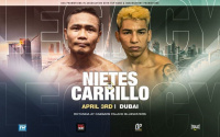 Four-weight ruler Donnie Nietes faces Pablo Carrillo for WBO International super-flyweight title predictions boxrec who wins what time start tv channel undercard legacy oddschecker betting bets odds