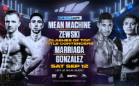 Contenders 'Mean-Machine' and Kewski preview Top Rank double header on Saturday night