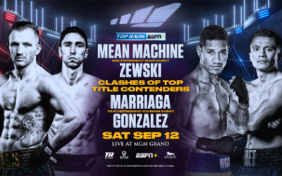 Contenders 'Mean-Machine' and Kewski preview Top Rank double header on Saturday night