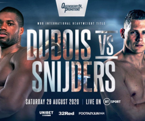 Daniel Dubois faces tune-up test against Ricardo Snijders on Saturday night 