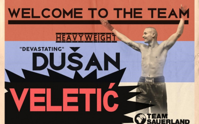 Team Sauerland is delighted to announce the signing of Serbian Heavyweight Dusan Veletic Filip Hrgovic amateur career pro record boxrec