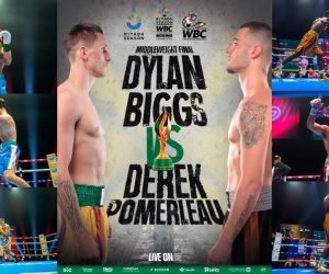 WBC Boxing Grand Prix middleweight final: Dylan Biggs vs Derek Pomerleau preview boxrec wiki how to watch oddschecker betting odds results