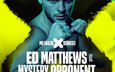 Ed Matthews will lock horns with a mystery opponent in Misfits Boxing January main event  who is it will it be elle brooke tits porn arse naked nude onlyfans images photos videos watch highlights fight DAZN