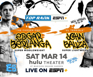 Edgar Berlanga March 14