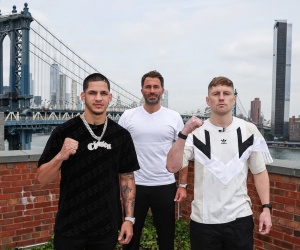 Edgar Berlanga ready to put in an explosive performance against Jason Quigley: “Time to take off the shackles and unleash the beast” boxrec fight time date tv channel