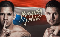 Edgar Berlanga retains WBO NABO title against Jason Quigley with four knockdowns boxrec watch full fight highlights ko points stoppage wins