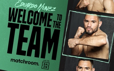 Mexican super-feather sensation ‘Sugar’ Eduardo Nunez signs with Matchroom Boxing boxrec fight date time tv channel oddschecker amateur professional career