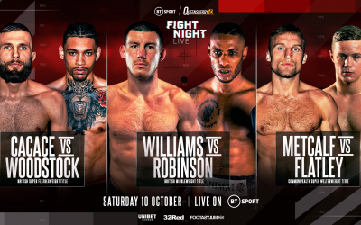 Liam Williams features on Frank Warren triple threat card announced for October