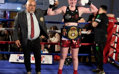 Via Unanimous Points Victory Over Jamie Edenden Eleanor Coulson secures WBA Oceania middleweight crown boxrec watch full fight highlights