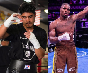 Rivals Elijah Garcia and Kyrone Davis both looking for Erislandy Lara vs Michael Zerafa winner keith thurman tim tszyu how to watch press conference quotes pbc prime video ppv free live stream