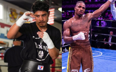 Rivals Elijah Garcia and Kyrone Davis both looking for Erislandy Lara vs Michael Zerafa winner keith thurman tim tszyu how to watch press conference quotes pbc prime video ppv free live stream