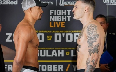 Ellis Zorro defeats Luca D’Ortenzi to retain WBO European cruiserweight title boxrec fight night results watch full highlights youtube boxrec oddschecker frank warren boxxer dec spelman karol itauma