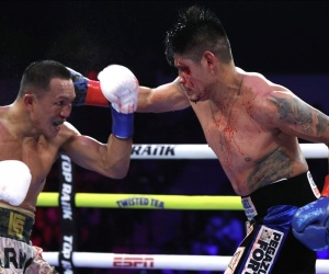 Charly Suarez asks Emanuel Navarrete for a rematch after premature ending