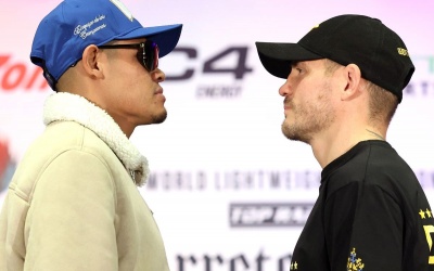 Emanuel Navarrete aims to become a four-weight world champion but Denys Berinchyk tells him: "this is my division" wbo lightweight world title fight mexican wiki boxrec