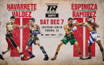 Scores 2 Settle: Emanuel Navarrete vs Oscar Valdez and Rafael Espinoza vs Robeisy Ramirez rematches set for December 7