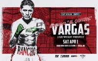 Emiliano Fernando Vargas and Rohan Polanco added to Ramirez-Dogboe card fight time date tv channel boxrec amateur professional career records trainer espn top rank