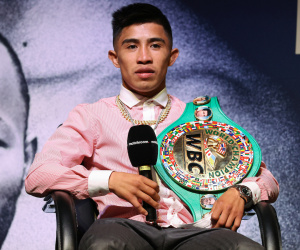 Flyweight champion Julio Cesar Martinez reveals main career objective ahead of Mexico fight series opening, Canelo Alvarez, Eddie Hearn, DAZN, Jake Paul, Mexico, Stream, Highlights, BoxRec