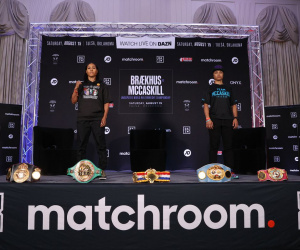 Cecilia Brækhus ready for "hell of a fight" and believes she has superior skillset ahead of McCaskill clash